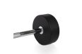 Штанга прямая обрезиненная 30кг UnixFit PRO BBRND30PBK фото 3
