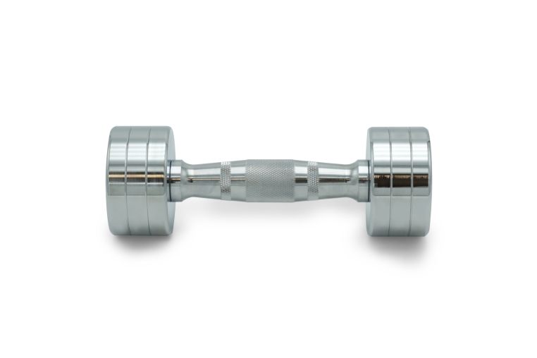 Гантель круглая хромированная 2кг UnixFit PRO DBRND2PCE фото 3