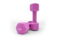 Гантель неопреновая 4кг UnixFit DBNEO4VT Violet фото 7