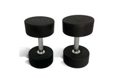 Гантель круглая обрезиненная 17,5кг UnixFit PRO DBRND17_5PBK