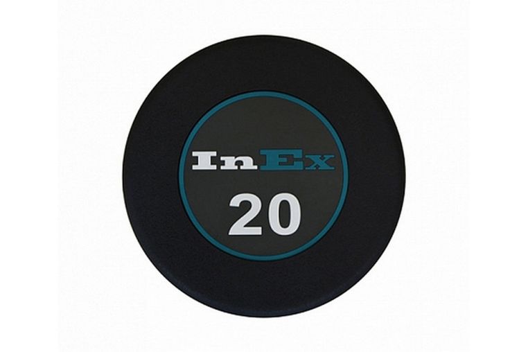 Фиксированные обрезиненные гантели 32,5кг Inex GMAX GRD-N-32,5KG фото 1