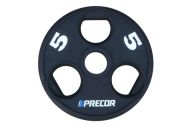 Олимпийский диск в уретане Precor FM\UPP-5KG\BK-LZ-00 5 кг, черный с лазерной гравировкой