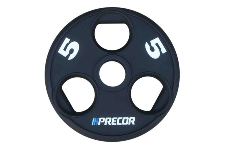 Олимпийский диск в уретане Precor FM\UPP-5KG\BK-LZ-00 5 кг, черный с лазерной гравировкой 
