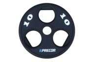 Олимпийский диск в уретане Precor FM\UPP-10KG\BK-LZ-00 10 кг, черный, лазерная гравировка