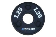 Олимпийский диск в уретане Precor FM\UPP-1.25KG\BK-LZ-00 1,25 кг, черный, лазерная гравировка