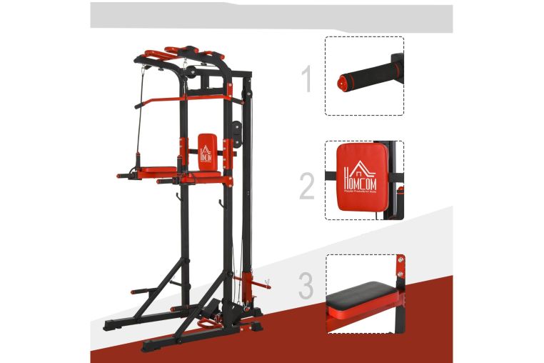 Турник-брусья, тяга сверху DFC HOMEGYM HOMCOM D270 фото 2