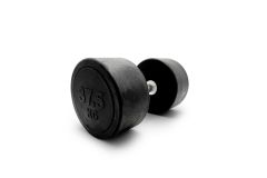 Гантель круглая обрезиненная 37,5кг UnixFit PRO DBRND37_5PBK