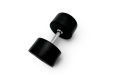 Гантель круглая обрезиненная 40кг UnixFit PRO DBRND40PBK фото 1