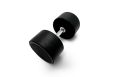 Гантель круглая обрезиненная 40кг UnixFit PRO DBRND40PBK фото 2