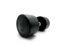 Гантель круглая обрезиненная 45кг UnixFit PRO DBRND45PBK