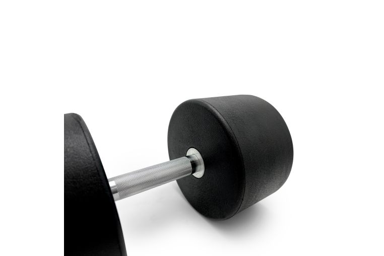 Гантель круглая обрезиненная 45кг UnixFit PRO DBRND45PBK фото 3
