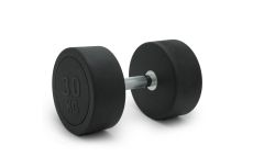 Гантель круглая обрезиненная 30кг UnixFit PRO DBRND30PBK