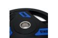 Диск обрезиненный c хватом 20кг, 51 мм UnixFit PRO DG20RUBPBL фото 3
