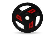 Диск обрезиненный c хватом 25кг, 51 мм UnixFit PRO DG25RUBPRD