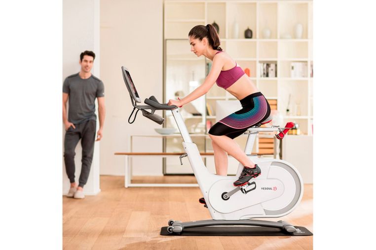 Велотренажер Yesoul Smart Spinning bike V1 PLUSE белый фото 1