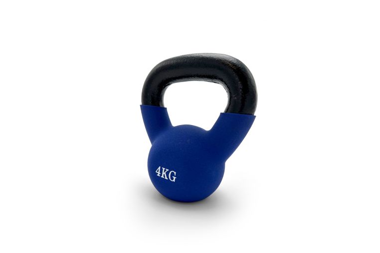 Гиря виниловая 4 кг UnixFit KBVIN4BL Blue фото 1