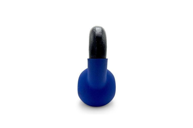 Гиря виниловая 4 кг UnixFit KBVIN4BL Blue фото 2
