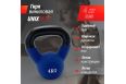 Гиря виниловая 4 кг UnixFit KBVIN4BL Blue фото 3