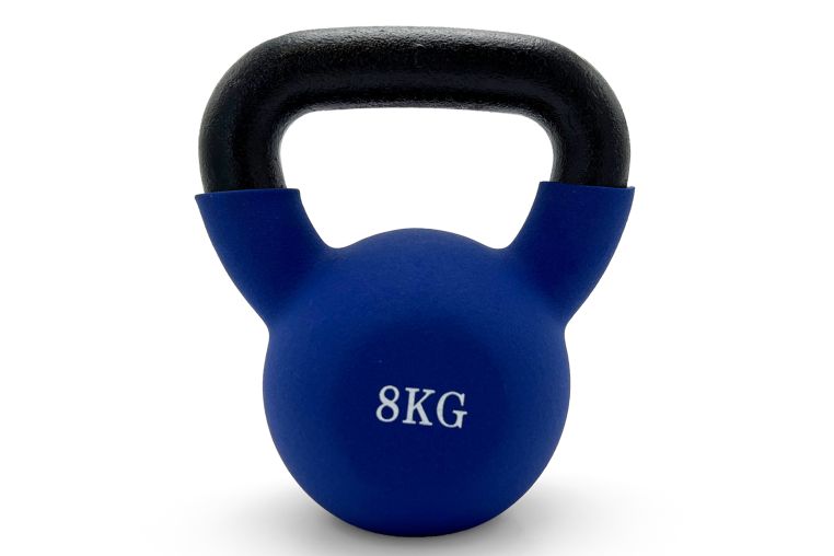 Гиря виниловая 8 кг UnixFit KBVIN8BL Blue фото 2