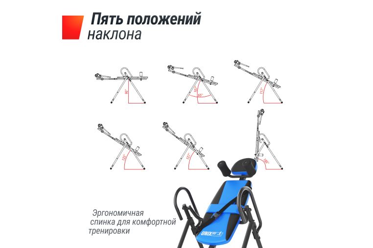 Инверсионный стол UnixFit IV-110 ITIV110 фото 5