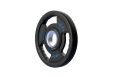 Диск полиуретановый d51мм, 2,5кг Vertex 91035A-2,5ВC чёрно-синий фото 1