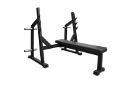 Скамья для жима горизонтальная BRONZE GYM PARTNER AL-304L
