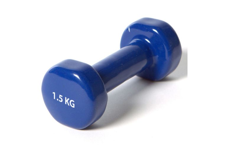 Гантель Sportex виниловая 1,5 кг York DB100 B31384 синий 