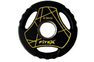 Диск Олимпийский 2,5кг полиуретановый с ручками Fitex LP-2,5