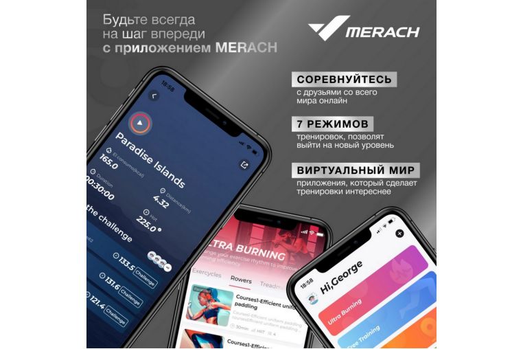 Эллиптический тренажер домашний MERACH K50 фото 5