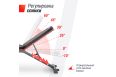 Скамья силовая универсальная UnixFit BENCH 160 BSBN160 фото 9