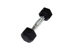 Гантель Perform Better Rubber Encased Hex Dumbbells 5 кг 0543-5\