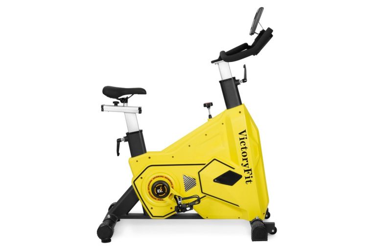 Спинбайк VictoryFit VF-GymRider 225 желтый фото 3