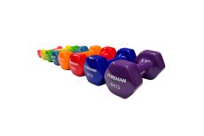 Виниловые гантели для аэробики FOREMAN IVD-KG 2 кг, пара, голубой