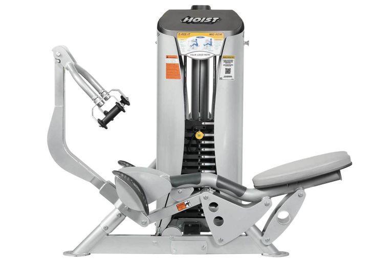 Гребная тяга сидя HOIST ROC-IT RS-1203 серебристый/черный 