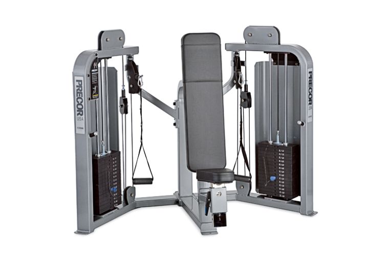 Жим от груди PRECOR FT 444 серебристый/серый 