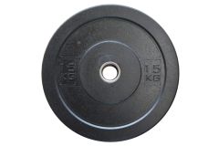 Олимпийский бампированный диск FOREMAN Crumb Bumper 5 кг, черный
