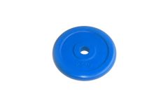 Диск обрезиненный 2,5кг Johns 71019-2,5С-26 синий