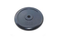 Диск обрезиненный 10кг Johns 71019-10B-26 чёрный