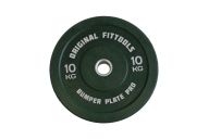 Диск бамперный Original Fit.Tools 10 кг (зеленый) FT-BPG-10