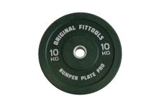 Диск бамперный Original Fit.Tools 10 кг (зеленый) FT-BPG-10