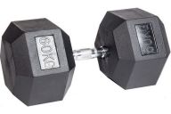 Гантель неразборная гексагональная 60кг VictoryFit VF-H600