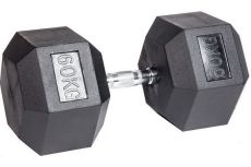 Гантель неразборная гексагональная 60кг VictoryFit VF-H600