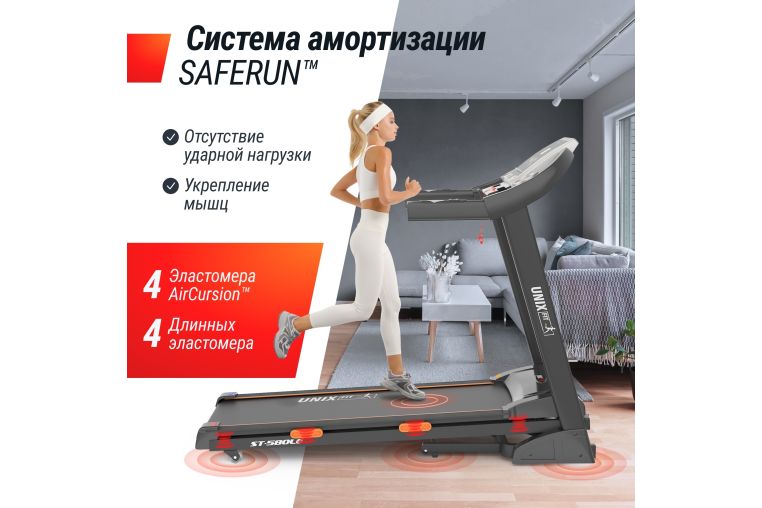 Беговая дорожка UnixFit ST-580LE фото 16