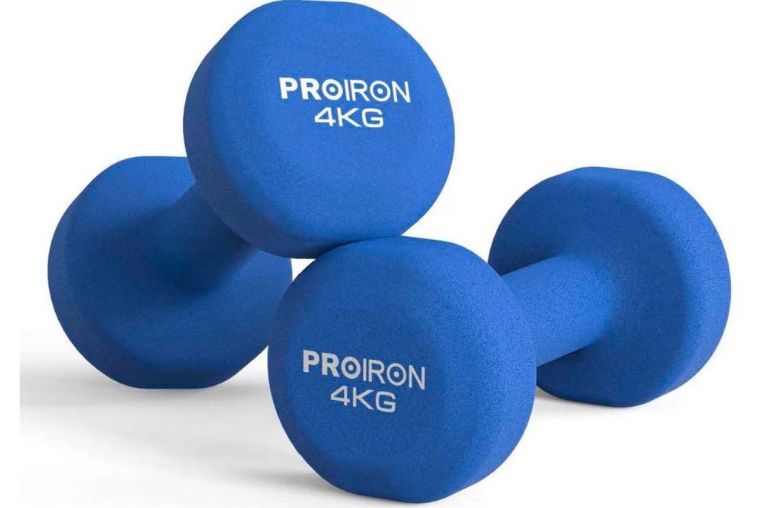 Гантели неопреновые 2шт по 4кг PROIRON Г2040НЕО 