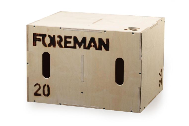 Плиометрических бокс FOREMAN FY-1373 для помещений, фанера, 50 х 60 х 75 см 