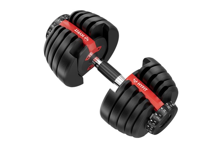 Регулируемая гантель 24кг HYFIT CLASSIC фото 2