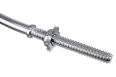 Гриф 25мм EZ-образный 1,2 м до 120кг VictoryFit VF-S2512E120 фото 2