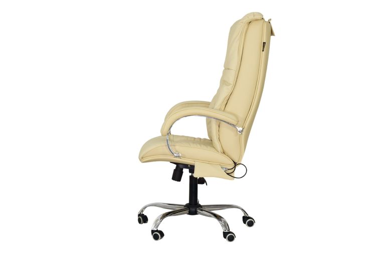 Офисное массажное кресло EGO Boss EG1001 Крем фото 2