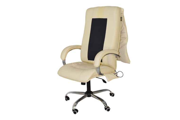 Офисное массажное кресло EGO Boss EG1001 Крем фото 4