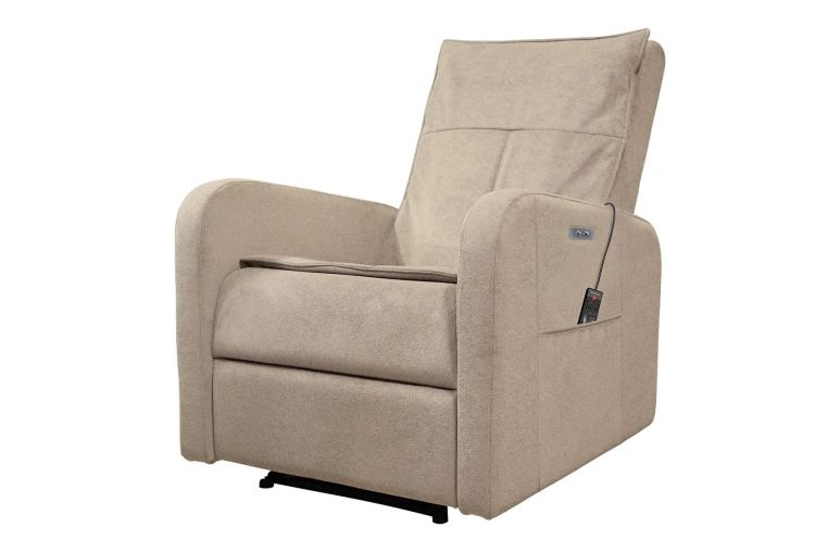 Реклайнер Fujimo E-COMFORT CHAIR F3005 FEF с электроприводом Ваниль фото 8